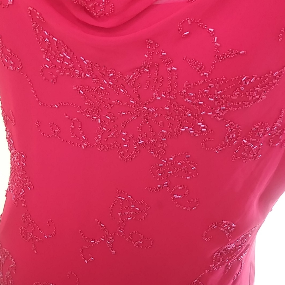 CICCI Women Red Gown With Beads Size XL - Picture 12 of 14
